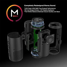 Load image into Gallery viewer, Morpheus 360 Sound Ring Wireless Portable Speakers - Waterproof Bluetooth Speaker - 12W Loud (Black)
