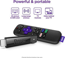 Load image into Gallery viewer, Roku Streaming Stick+ | HD/4K/HDR Streaming Device with Long-range Wireless and Roku Voice Remote with TV Controls
