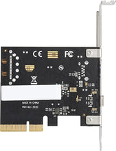 Load image into Gallery viewer, Rosewill RC-509 PCI-E (PCI Express) to USB 3.1 (Type A +Type C) Expansion Card USB 3.1 Gen II SuperSpeed 10Gbps Internal 15-Pin Power Connector USB-C Port 3A Charging Power With Asmedia Chipset
