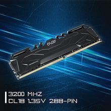 Load image into Gallery viewer, OLOy DDR4 RAM 16GB (2x8GB) 3200 MHz CL16 1.35V 288-Pin Desktop Gaming UDIMM (MD4U0832160BJ0DA)
