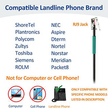 Load image into Gallery viewer, Wantek Corded Telephone Headset Mono w/Noise Canceling Mic + Quick Disconnect Compatible with ShoreTel Polycom Zultys NEC Aspire Dterm Nortel Norstar Meridian Siemens ROLM Landline Deskphones(600QS2)
