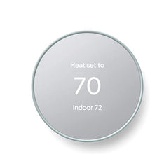 Load image into Gallery viewer, Google Nest Thermostat - Smart Thermostat for Home - Programmable Wifi Thermostat - Fog
