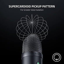 Load image into Gallery viewer, Razer Seiren V2 X USB Microphone: 25mm Condenser Microphone - Supercardioid Pickup Pattern - Digital Analogue Limiter - Mic Monitoring/Gain &amp; Mute Buttons - Built-in Shock Absorber
