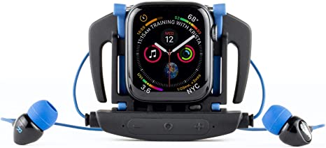 H2O Audio Interval Swim Headphones for Apple Watch Series 2, 3, 4, 5, 6 Waterproof IPX8, in-Ear Stereo Earbuds, Noise Cancelling, No Drag Short Cord, Great for Swimming, Running and Sports Activities