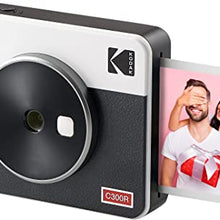 Load image into Gallery viewer, Kodak Mini Shot 3 Retro 3x3, Portable Wireless Instant Camera &amp; Photo Printer, Compatible with iOS, Android &amp; Bluetooth, Real Photo HD 4Pass Technology &amp; Laminated Finish, Premium Quality  White
