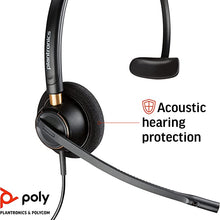 Load image into Gallery viewer, Plantronics 89434-01 Wired Headset, Black
