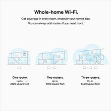 Load image into Gallery viewer, Google Nest Wifi - AC2200 - Mesh WiFi System - Wifi Router - 4400 Sq Ft Coverage - 2 pack

