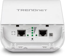 Load image into Gallery viewer, TRENDnet 10dBi Wireless N300 Outdoor PoE Pre-configured Point-to-Point Bridge Bundle Kit, TEW-740APBO2K, 2 x Pre-configured Wireless N Access Points, IPX6 Rated Housing, Built-in 10 dBi Antennas white
