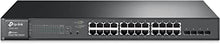 Load image into Gallery viewer, TP-Link 24 Port gigabit PoE switch | 24 PoE+ Port @192W, w/ 4 SFP Slots | Smart Managed | Limited Lifetime Protection | Support L2/L3/L4 QoS, IGMP and LAG | IPv6 and Static Routing (T1600G-28PS)
