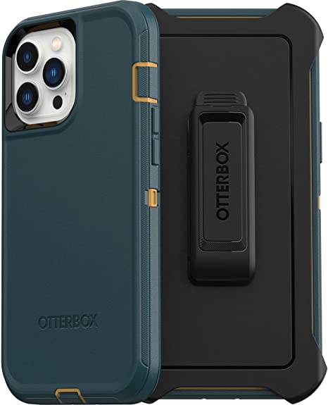 OTTERBOX DEFENDER SERIES SCREENLESS EDITION Case for iPhone 13 Pro Max & iPhone 12 Pro Max - HUNTER GREEN