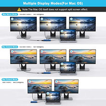 Load image into Gallery viewer, Laptop Docking Station HOPDAY 12 in 1 Triple Display Thunderbolt 3 USB C Hub Dual HDMI Multiport Adapter with VGA+Ethernet+100W PD + USB-C+4 USB+SD/TF Dock for Dell/HP/Lenovo/MacBook Pro
