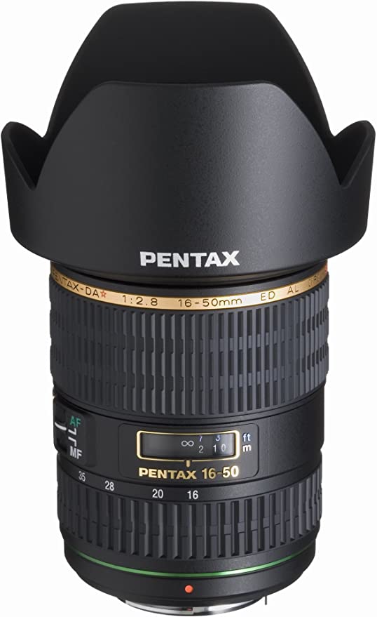 Pentax SMC DA Series 16-50mm f/2.8 ED AL IF SDM Wide Angle Zoom Lens for Pentax Digital SLR Cameras