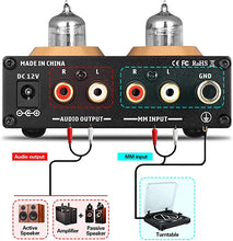 Load image into Gallery viewer, Douk Audio T3 PRO MM Phono Stage Preamp Mini Stereo Vacuum Tube Preamplifier
