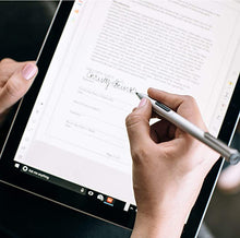 Load image into Gallery viewer, Adonit Stylus for Surface (Silver) 4096 Pressure Sensitivity, Tilt, Palm Rejection, Rechargeable Pen, Made In Taiwan, Compatible Surface Pro X/8/7/6/5/4/3, Surface Go 3/2/1, Duo2, Surface Book/ Laptop
