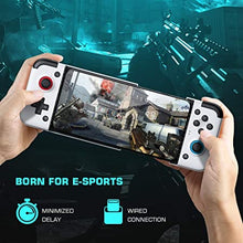 Load image into Gallery viewer, GameSir X2 Type-C Mobile Game Controller for Android Phone - Xbox Cloud, Stadia, Vortex Gaming Supported, 51° Movable Wired Joystick, Plug and Play E-Sports Gamepad, Clickable Analog Thumbsticks
