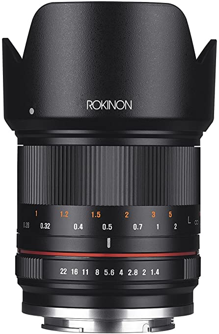 Rokinon RK21M-FX 21mm F1.4 ED AS UMC High Speed Wide Angle Lens for Fuji (Black)