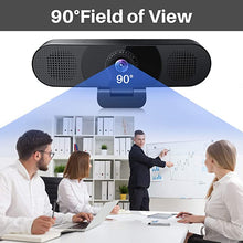 Load image into Gallery viewer, 3 in 1 Webcam - eMeet C980 Pro Webcam with Microphone, 2 Speakers &amp; 4 Built-in Omnidirectional Microphones Arrays, 1080P Webcam for Video Conferencing Streaming, Noise Reduction, Plug &amp; Play, w/Cover
