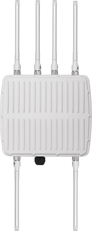 Edimax OAP1750 3 x 3 AC Dual-Band Outdoor PoE Access Point, Multiple SSIDs for Security