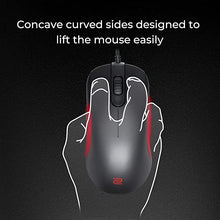 Load image into Gallery viewer, BenQ Zowie FK1+-B Symmetrical Gaming Mouse for Esports | Professional Grade Performance | Driverless | Matte Black Coating | Extra Large Size
