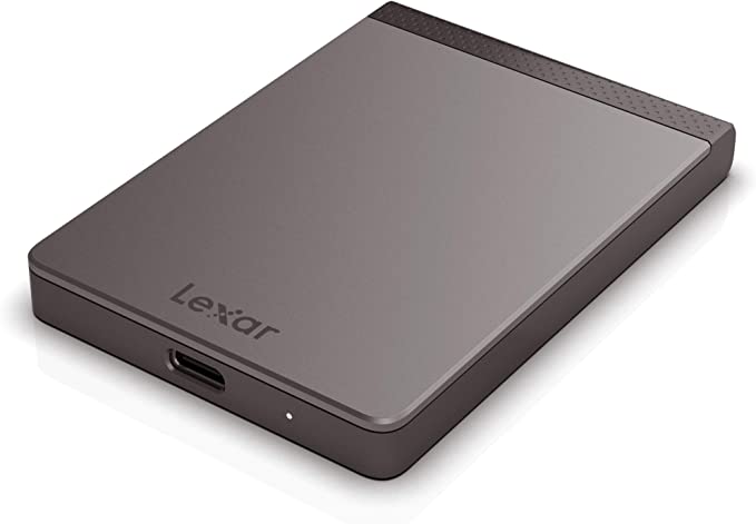 Lexar SL200 512GB Portable SSD, Solid State Drive, Up to 550MB/s Read (LSL200X512G-RNNNU)