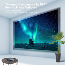 Load image into Gallery viewer, AAXA M7 Native 1080P Full HD Portable DLP Outdoor Movie Projector, 1200 LED Lumen, 3 Hour Battery, 4K 30 FPS Ready, Electric Focus, 15000mah Powerbank, HDMI/USB-C/USB/microSD Input, 30000 Hours LED
