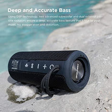 Load image into Gallery viewer, MIATONE Outdoor Portable Bluetooth Speakers Waterproof Wireless Speaker for Camping (Black)
