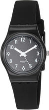 Load image into Gallery viewer, Swatch Women&#39;s Lady Quartz Silicone Strap, Black, 12 Casual Watch (Model: LB170E)

