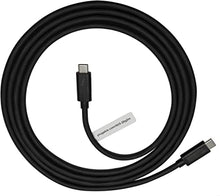 Load image into Gallery viewer, Plugable Thunderbolt 3 Cable 20Gbps Supports 100W (20V, 5A) Charging, 6.6ft / 2m USB C Compatible [Thunderbolt 3 Certified]
