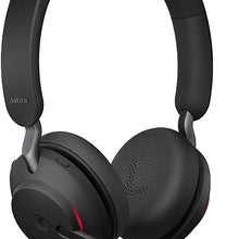 Load image into Gallery viewer, Jabra Evolve2 40 UC Wired Headphones, USB-A, Stereo, Black Telework Headset for Calls and Music, Enhanced All-Day Comfort, Passive Noise Cancelling Headphones, UC-Optimized with USB-A Connection
