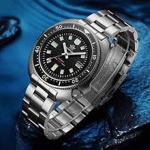 Load image into Gallery viewer, ADDIESDIVE Automatic Diver 200M Mens Watch Luminescent Mechanical NH35A Analog Stainless Steel
