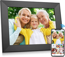 Load image into Gallery viewer, FULLJA WiFi Digital Picture Frame, IPS Touch Screen Smart Cloud Digital Photo Frame with 8GB Storage, Easy to Share Photos and Video via Free App,Email,Cloud from Anywhere (9inch)
