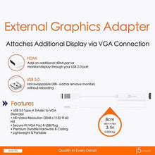 Load image into Gallery viewer, j5create USB to HDMI Display Adapter- USB to HDMI 1080P cable converter adapter for Windows 10/8.1/8/7, XP, and Mac OS
