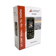 Load image into Gallery viewer, LATNEX AF-5000 5G EMF Meter RF Detector Tester and Reader with Calibration Certificate - Tests and Measures RF and Microwaves, 3-Axis Gauss or Tesla Magnetic Fields and Electrical ELF Fields
