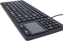 Load image into Gallery viewer, SolidTek Keyboard with Touchpad - Industrial IP68 Waterproof Rugged Silicone KBIKB107
