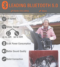 Load image into Gallery viewer, PROHEAR 033 Upgraded Bluetooth FM/AM Radio Hearing Protection Headphones with Rechargeable Battery, 25dB NRR Safety Noise Reduction Earmuffs, 48H Playtime for Mowing, Work Shops, Snowblowing - Orange
