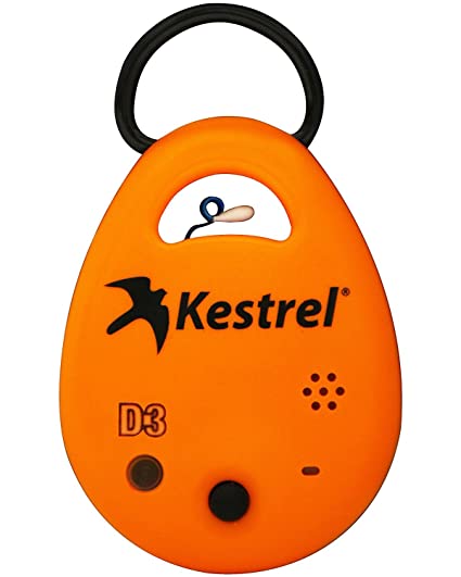 Kestrel Drop D3FW Fire Weather Monitor, Orange