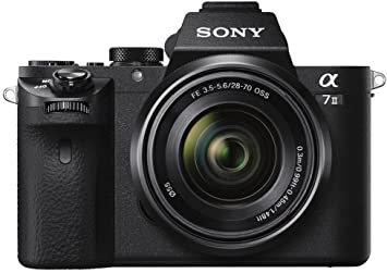 Sony Alpha a7 IIK E-mount interchangeable lens mirrorless camera with full frame sensor with 28-70mm Lens
