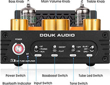 Load image into Gallery viewer, HiFi Stereo Bluetooth 5.0 Vacuum Tube Amplifier MM Phono Amp for Turntables 320W
