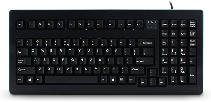 Cherry G80-1800 Compact Keyboard - MX Switch - Black - 104 Keys