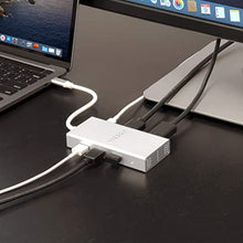 Load image into Gallery viewer, Accell Air USB C 4K InstantView Docking Station - 3 x USB-A 3.1 Gen2, 2 x HDMI, 87W Power Delivery, Silver (U240B-002K)
