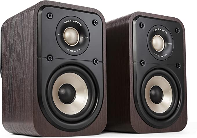 Polk Signature Elite ES10 Surround Loudspeaker - Hi-Res Audio Certified, Dolby Atmos & DTS:X Compatible, 1