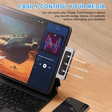 Load image into Gallery viewer, HyperDrive USB C Hub with iPad Media Player Shortcut Buttons, includes HDMI 4K60Hz, USB-C 5Gbps, USB-A 5Gbps, MicroSD/SD Card Reader, 3.5mm Headphone Jack , Endless Entertainment for iPad Pro Air Mini
