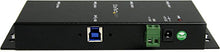 Load image into Gallery viewer, StarTech.com 4-Port USB 3.0 Hub û Industrial USB Expansion Hub with ESD Protection û TAA Compliant - Metal Mountable USB Hub (ST4300USBM),Black
