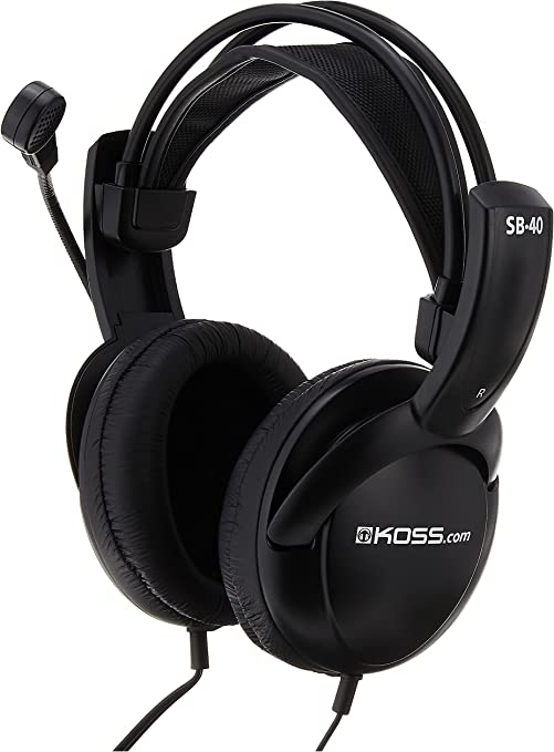 Koss SB40 Computer Headset with Microphone