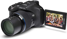 Load image into Gallery viewer, Minolta Pro Shot 20 Mega Pixel HD Digital Camera with 67X Optical Zoom, Full 1080P HD Video &amp; 16GB SD Card, Black
