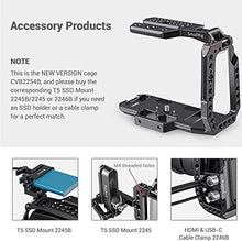 Load image into Gallery viewer, SmallRig BMPCC 4K/6K Half Cage Compatible with Blackmagic Pocket Cinema Camera 4K/6K, Half Cage with Anti-Twist Mechanism and Built-in NATO Rails CVB2254B
