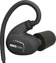 Load image into Gallery viewer, ISOtunes PRO 2.0 Bluetooth Earplug Headphones, 27 dB Noise Reduction Rating, 16+ Hour Battery, IP67 Durability, Noise Cancelling Mic, OSHA Compliant Professional Hearing Protector (Matte Black)
