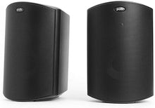 Load image into Gallery viewer, Polk Audio Atrium 6 Outdoor Speakers with Bass Reflex Enclosure (Pair, Black) - All-Weather Durability | Broad Sound Coverage | Speed-Lock Mounting System
