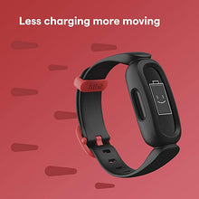 Load image into Gallery viewer, Fitbit Ace 3 Activity Tracker for Kids 6+ One Size, Black/Racer Red
