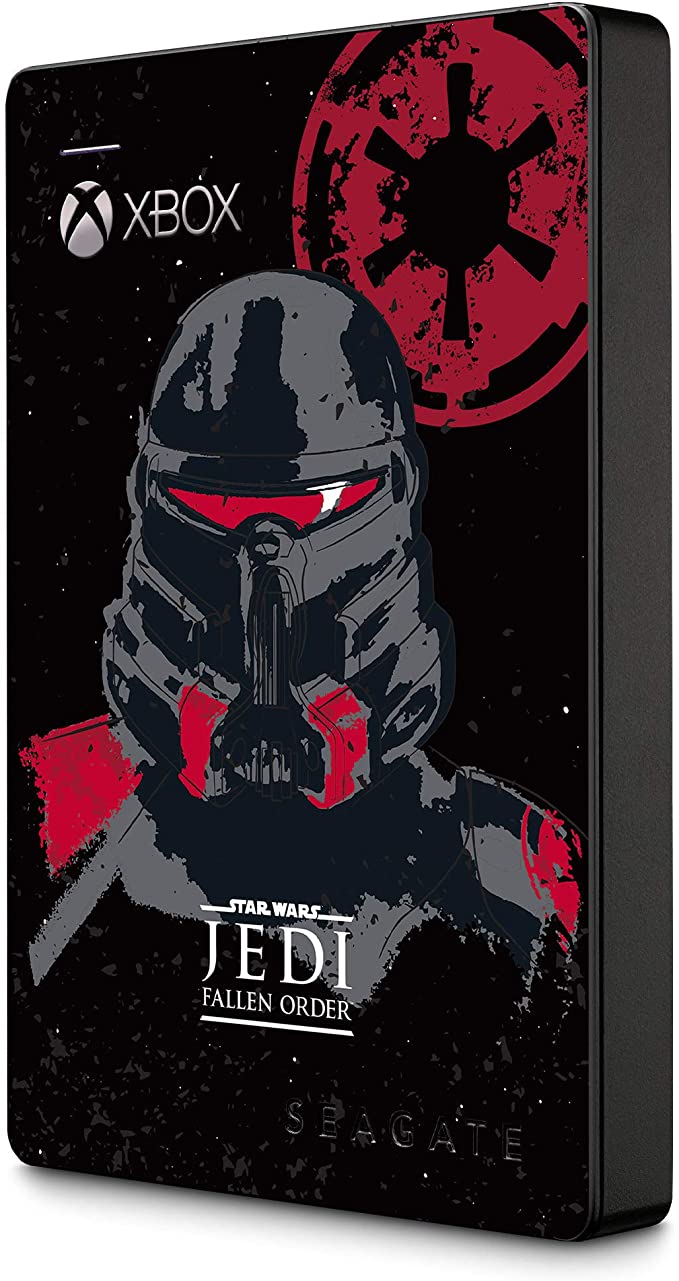Seagate Game Drive For Xbox 2TB External Hard Drive Portable HDD – USB 3.0 Star Wars Jedi: Fallen Order Special Edition, Designed For Xbox One, 1 Year Rescue Service (Stea2000426)